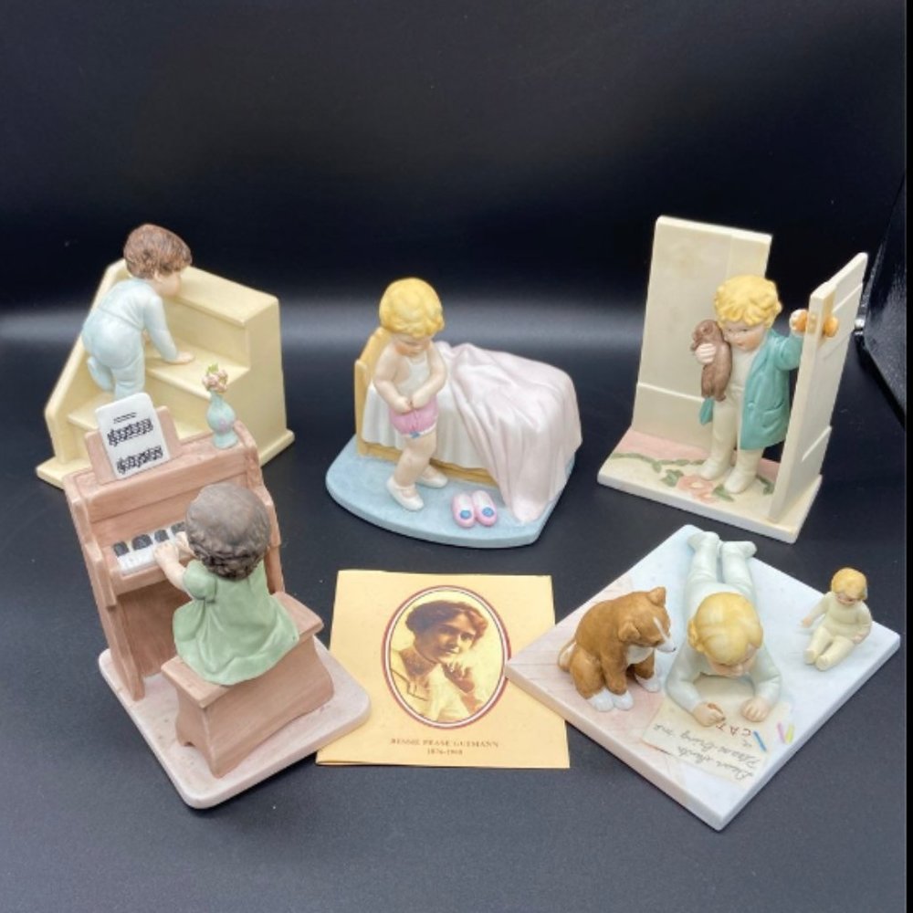 5 Porcelain Figurines From Bessie Gutmann